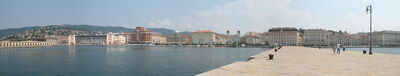 The port of Trieste