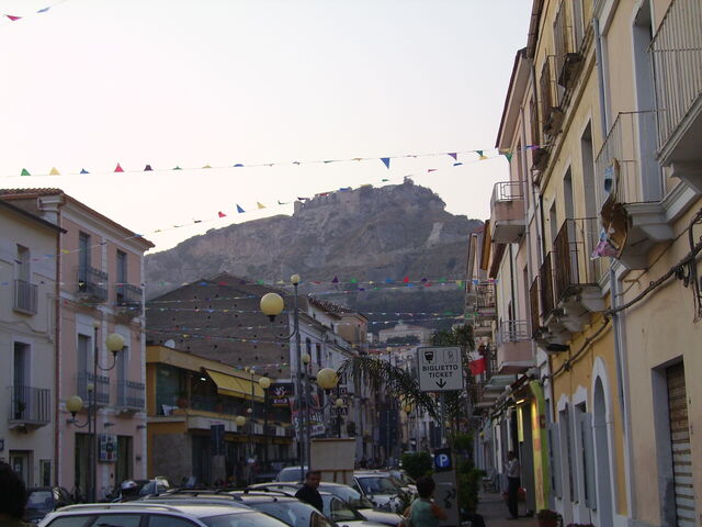 Modern district of Amantea
