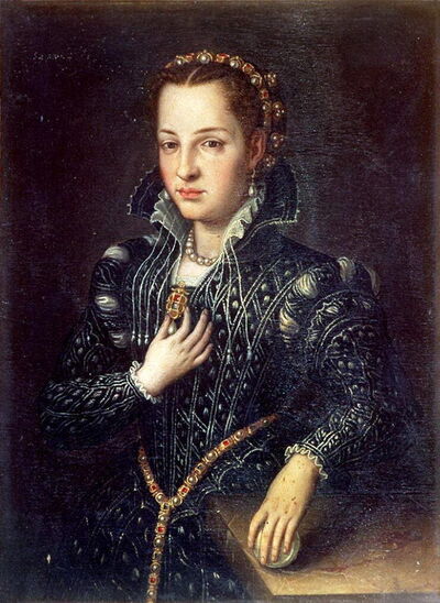 Bronzin Lucrezia De' Medici portrait