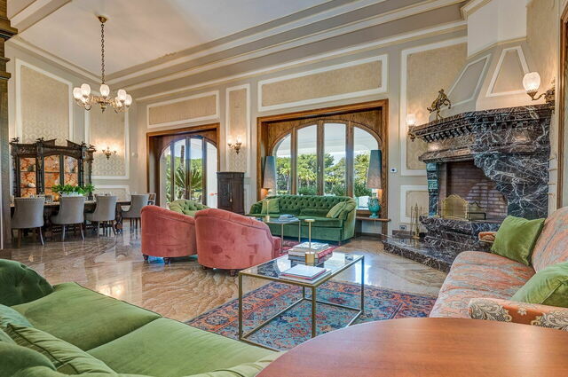 Villa Oria, living room