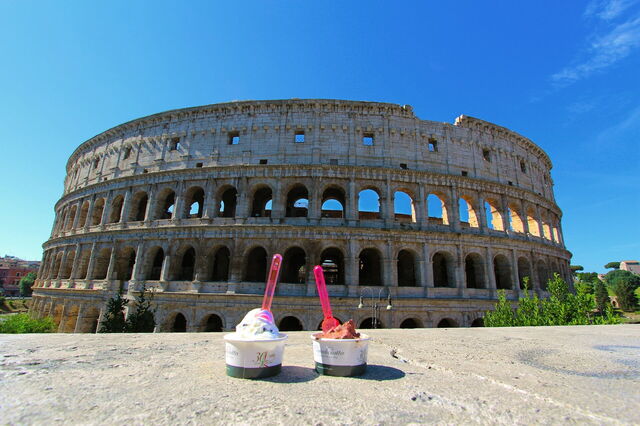 Gelato in Rome