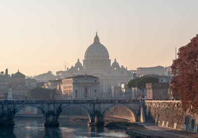 Rome at sunset