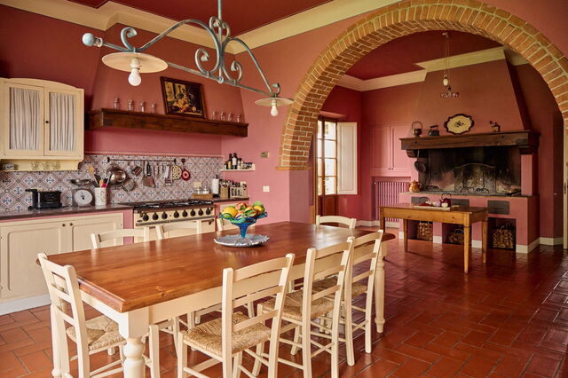 Villa Marliana, kitchen