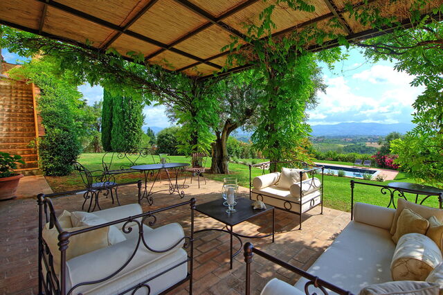 Villa Marliana, terrace
