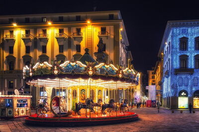 The famous Florence carousel