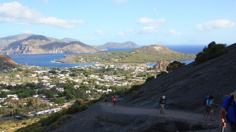 View over Vulcano