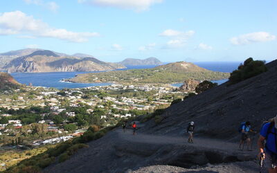 View over Vulcano