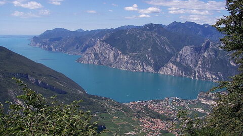 View over Lake Garda