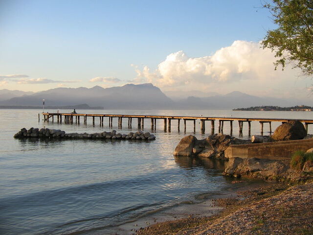 Dock at Lake Garda