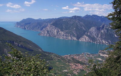 View over Lake Garda