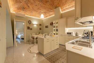 Charming Apartment Cartoni, kitchen