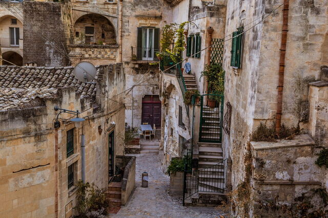 Matera, streets