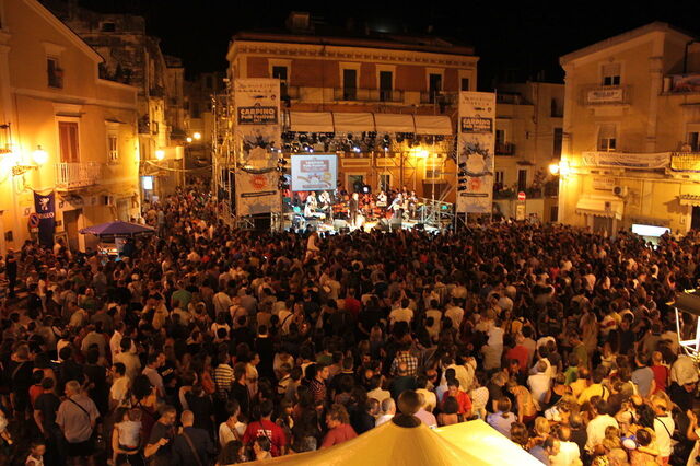 Carpino Folk Festival, crowd