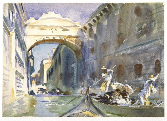 Sargent, Bridge of Sighs
