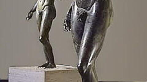 Statue A and Statue B of the Bronzi di Riace