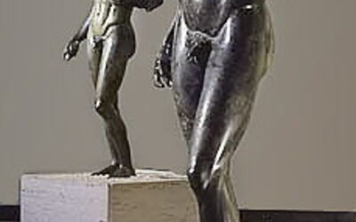 Statue A and Statue B of the Bronzi di Riace