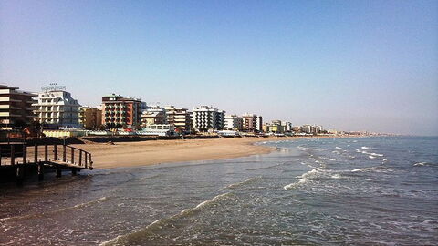 Riccione seafront