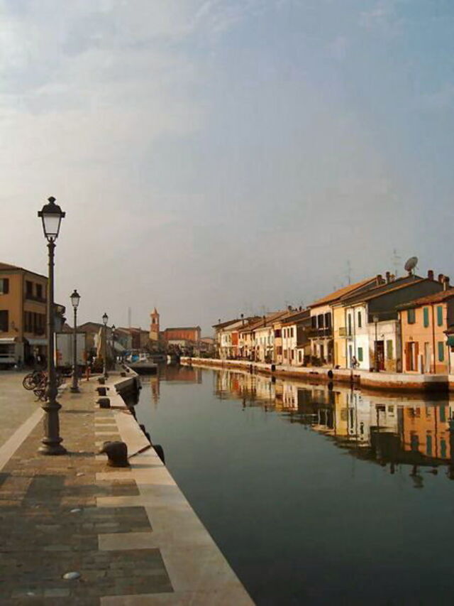 The port of Cesenatico