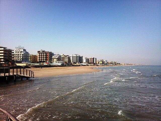 Riccione seafront