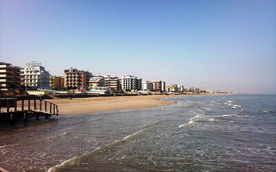 Riccione seafront