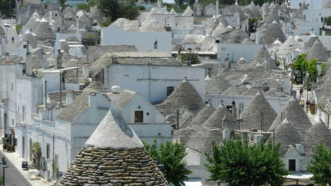 View over Alberobello