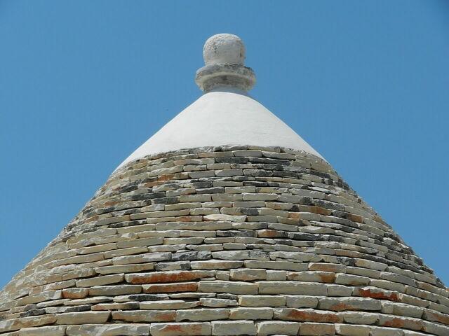 A trullo roof