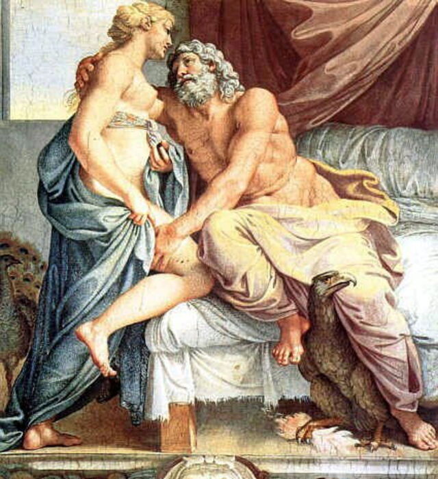 Juno and Jupiter painting