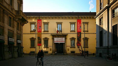Biblioteca Ambrosiana, main facade