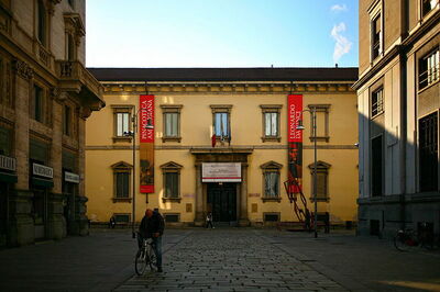 Biblioteca Ambrosiana, main facade