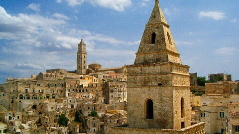 View of Matera