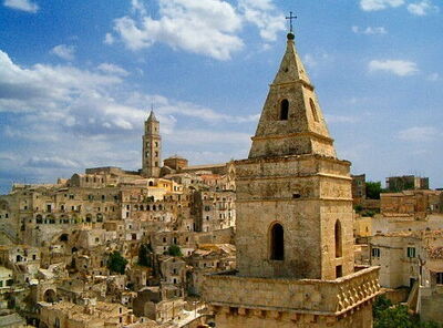 View of Matera