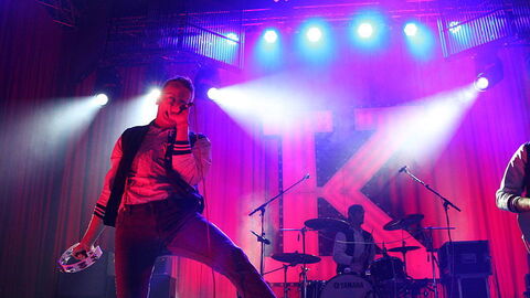 Kraftklub, a Rock Im Ring headliner, playing live