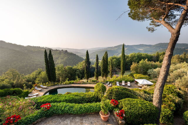 Villa Le Corti, views
