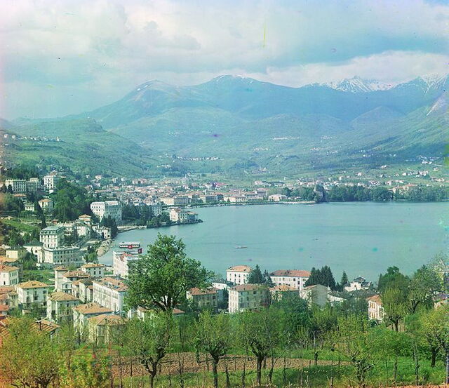 Lugano lake