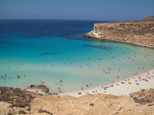 Sicilian beach