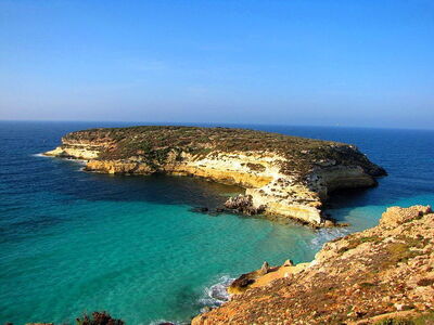 Lampedusa's Rabbit island