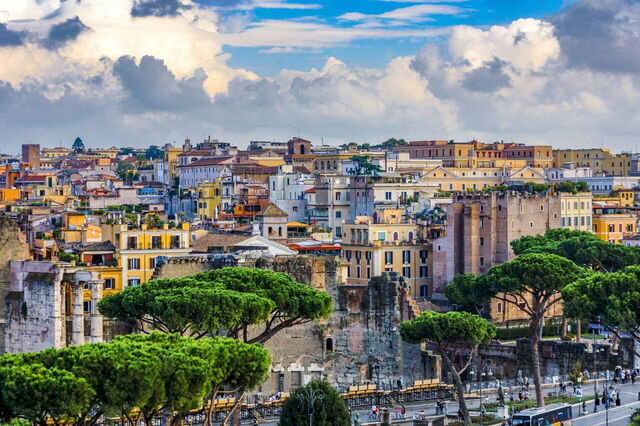 Cityscape of Rome