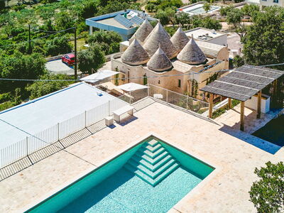 Trullo Emmebi Vista Valle D'Itria, pool