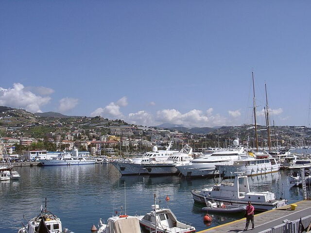 Harbour in Sanremo