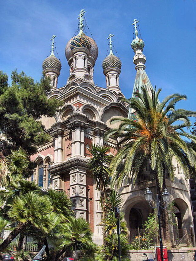 Russian Orthodox church in Sanremo