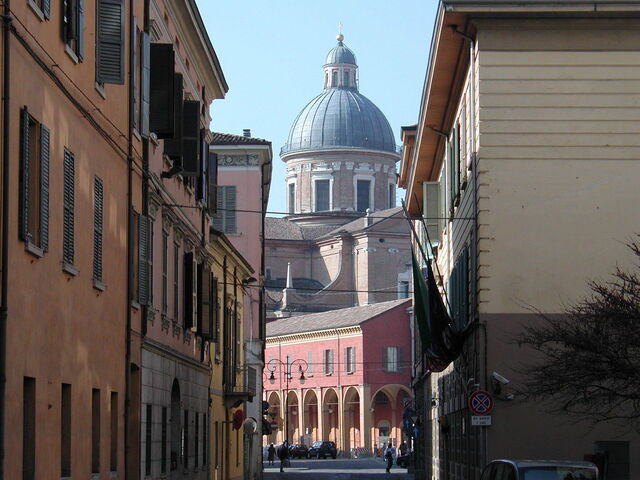 Exterior of the Tempio della Beata Vergine della Ghiara