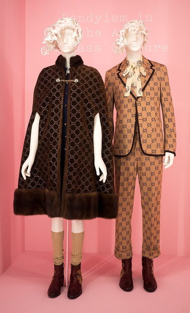 Gucci pieces in the Met, New York