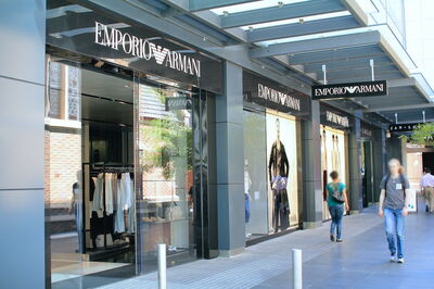 An Armani Store