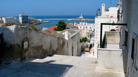 Streets of Vieste