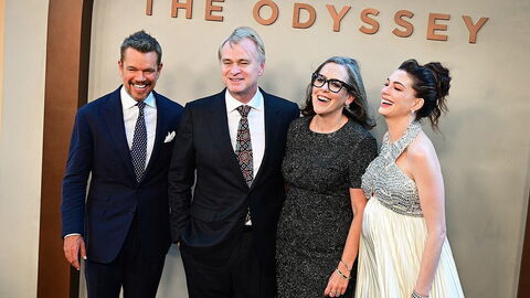 A photo from the Odyssey premiere