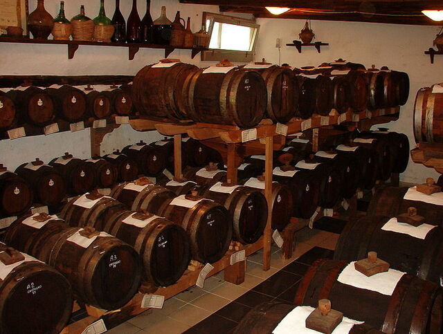 Barrels of Balsamic Vinegar