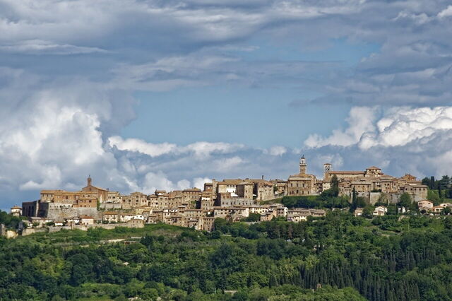 The Montepulciano skyline