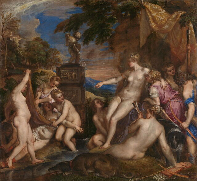 Diana and Callisto, Titian