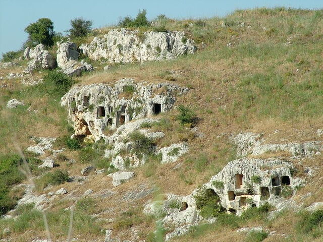 The infamous Necropolis of Pantalica