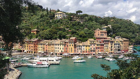 View over Portofino